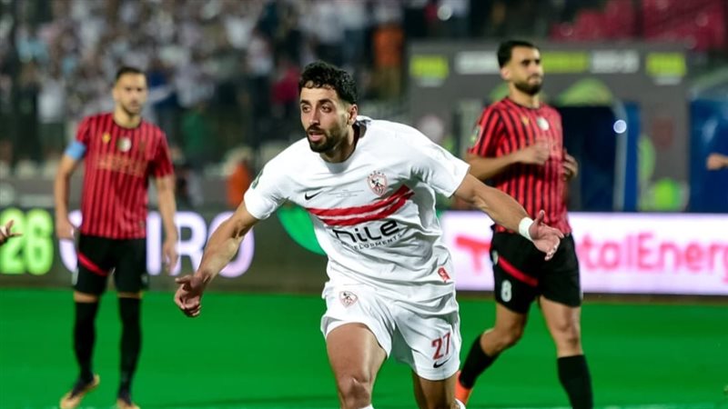 عدي الدباغ يقود هجوم الزمالك ضد أورانج وديا