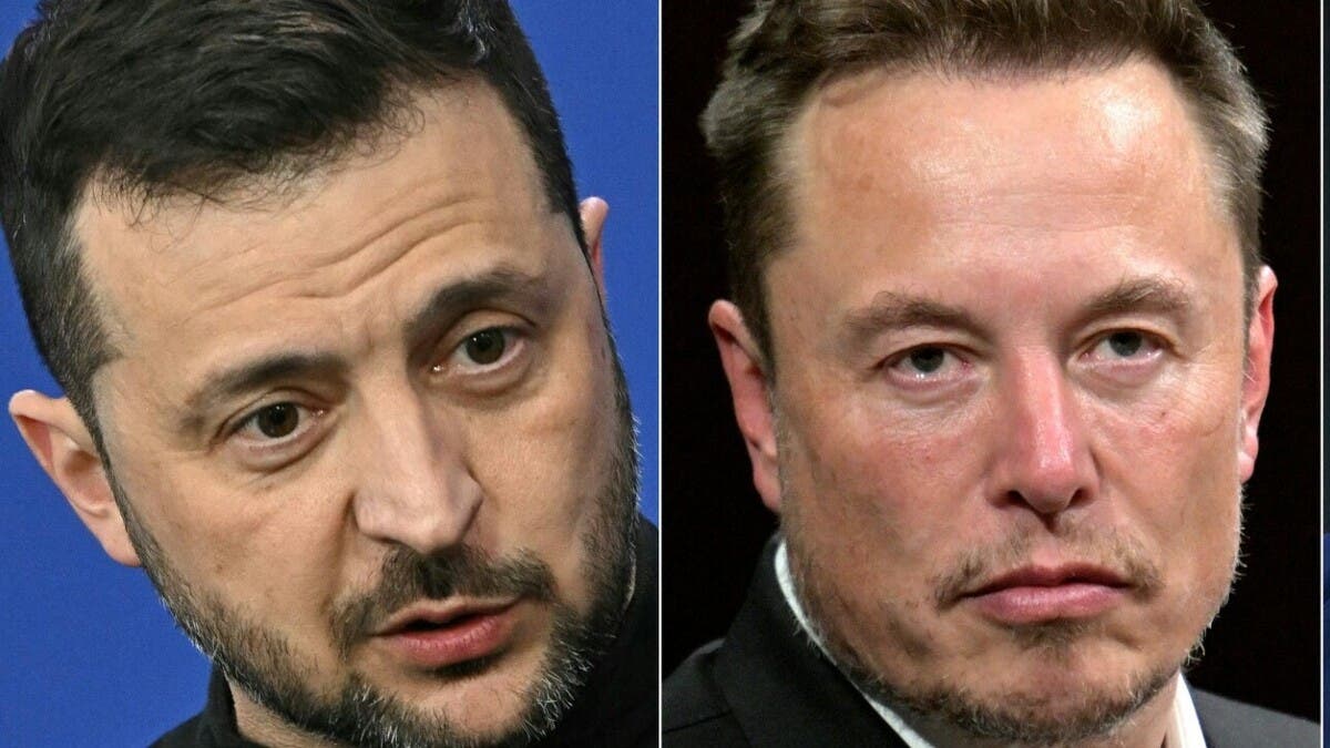 الرئيس الأوكراني يمنح إيلون ماسك وسام الحرية