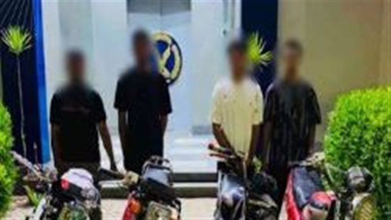 استعراضات الموت على طريق المنوفية، ضبط 4 قائدي دراجات نارية بعد فيديو مثير