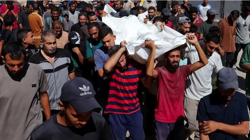 شهيد ومصابون في غارة إسرائيلية غرب مدينة خان يونس بغزة
