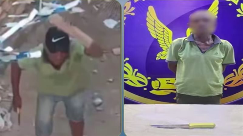 بسلاح أبيض، سقوط عاطل هدد طليقته أمام منزلها بالإسكندرية والأمن يتدخل