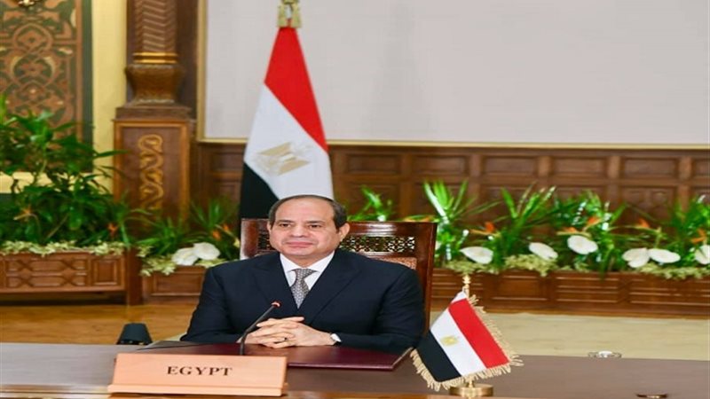السيسي يوجه بالارتقاء بالمنظومة القضائية وتخفيف الأعباء وتسريع الفصل في القضايا المُتراكمة