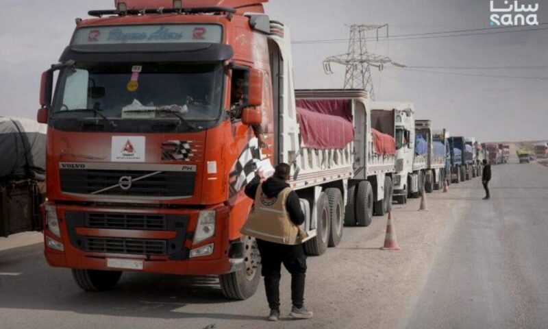 ارتفاع معدلات نقل البضائع في سوريا خلال يوليو.. تجاوزت 3.5 مليون طن