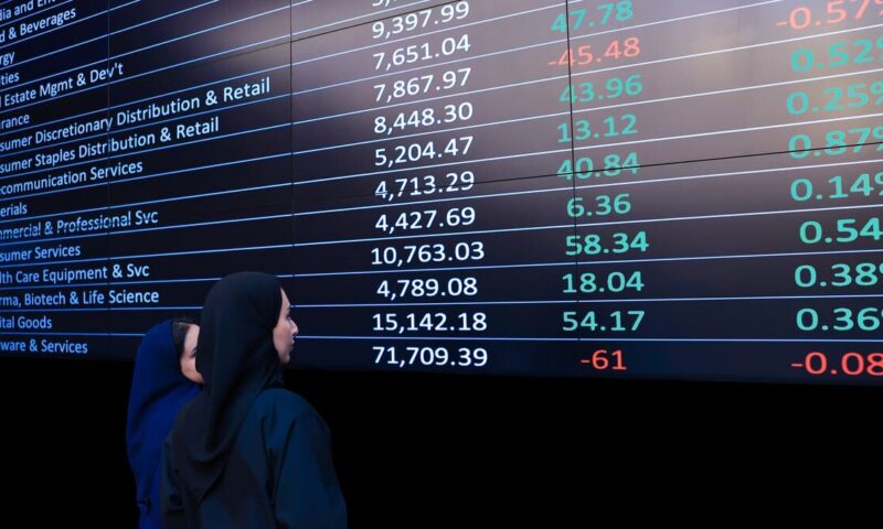 مؤشر السوق السعودية يتجه لتسجيل أفضل أداء بين أسواق الخليج في أغسطس