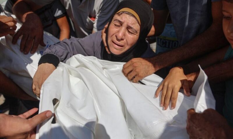 مقتل عشرة فلسطينيين في غارتين إسرائيليتين على غزة