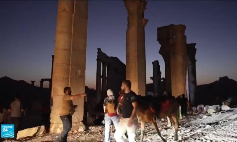 تدمرالسورية تحت النجوم… زيارات ليلية للمدينة التاريخية