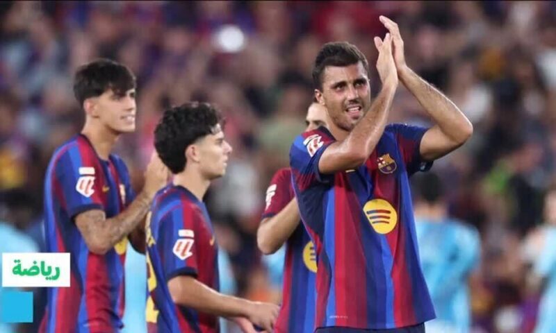 برشلونة يفوز بثنائية على أتلتيك بلباو ويتصدر الدوري الإسباني بفارق الأهداف