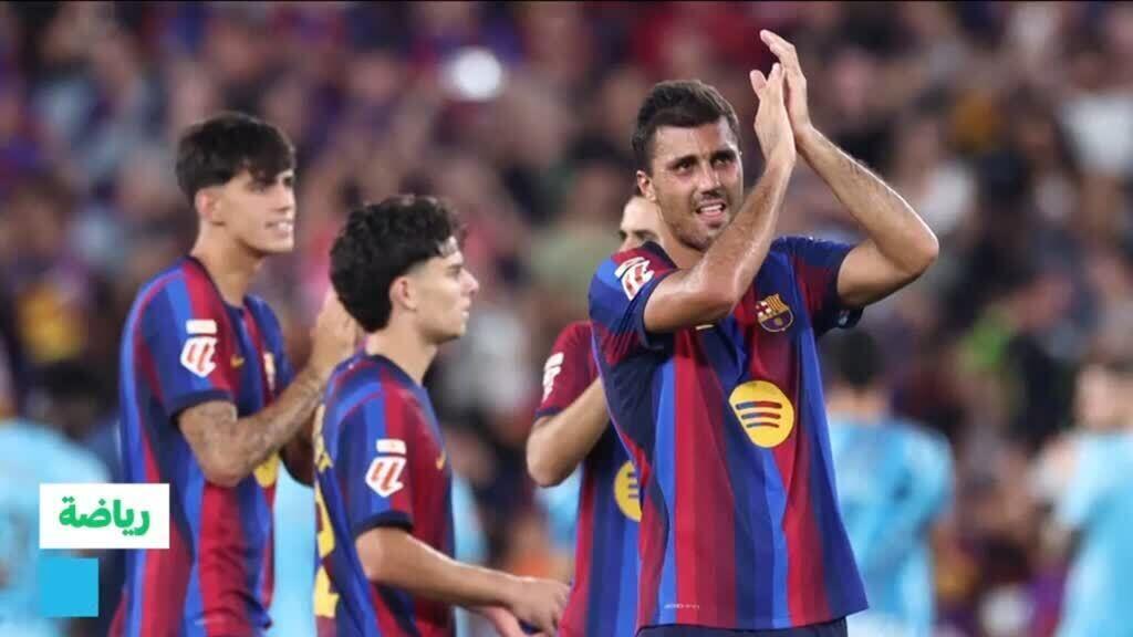 برشلونة يفوز بثنائية على أتلتيك بلباو ويتصدر الدوري الإسباني بفارق الأهداف