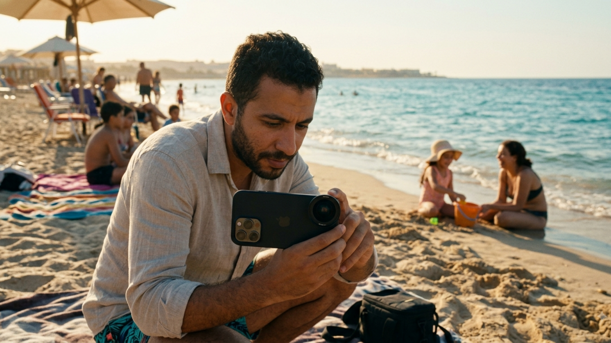 كيف تلتقط صورًا سينمائية لمصيفك باستخدام هاتفك المحمول فقط؟