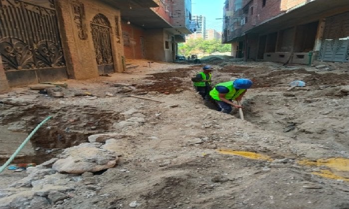 بدء تنفيذ شبكات الغاز الطبيعي بمنطقة سيتي في سوهاج لخدمة 4 آلاف وحدة سكنية