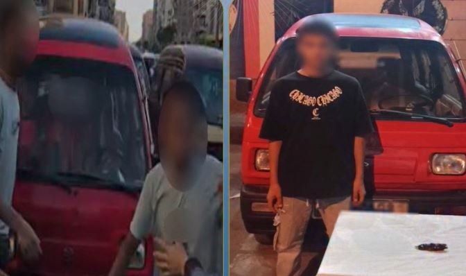 بسبب أولوية المرور.. كشف ملابسات فيديو قيادة سائق سيارته برعونة بالإسكندرية
