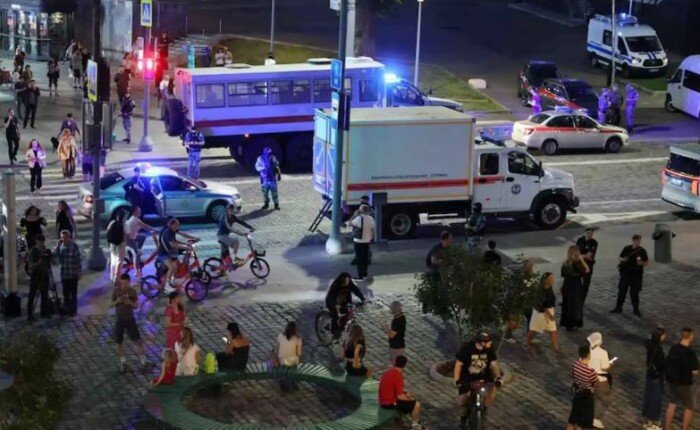 انفجار يهز موسكو.. قتلى وجرحى إثر تفجير عبوة ناسفة داخل مطعم