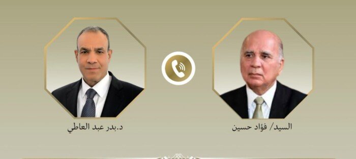 وزير الخارجية يبحث هاتفيا مع نظيره العراقي التطورات الإقليمية