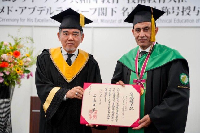 تقديرًا لإنجازته.. جامعة هيروشيما اليابانية تمنح وزير التربية التعليم الدكتوراه الفخرية