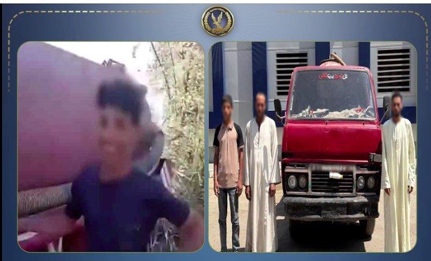 ضبط قائد سيارة «نقل» ومرافقه لإلقائهم مخلفات داخل إحدى المجاري المائية بقنا