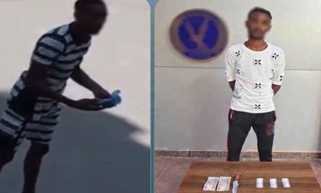 بحوزته مخدرات للاتجار بها.. ملابسات فيديو لشخص يحمل سلاح بشوارع الإسكندرية