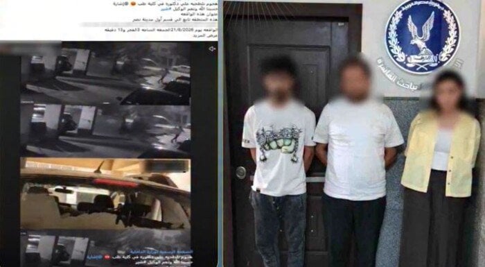 الداخلية تكشف كواليس فيديو تكسير سيارة سيدة في مدينة نصر