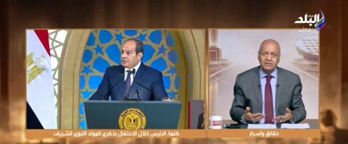 مصطفى بكري: حديث الرئيس السيسي بشأن الفساد «إنذار لكل ذي عينين»