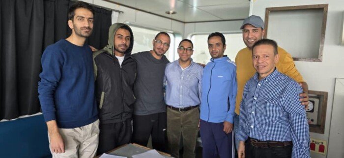 الإفراج عن البحارة المصريين المحتجزين على السفينة «ريم الخليج» في إيران