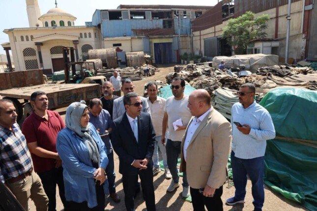 محافظ المنوفية يتفقد المنطقة الصناعية بقويسنا.. ويوجه بتيسير إجراءات المستثمرين