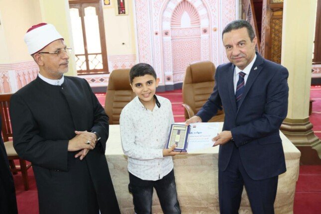 محافظ المنوفية يشهد احتفالية تكريم حفظة القرآن الكريم والموهوبين ضمن «البرنامج الصيفي التثقيفي»