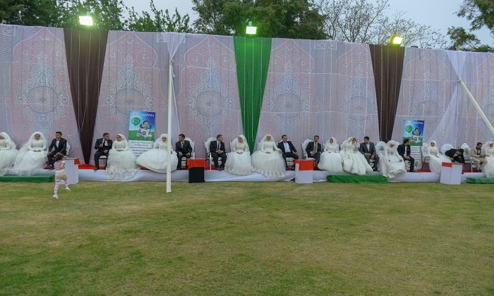 دعم زفاف 13 عروسة يتيمة في الفيوم بدعم من التضامن والأورمان