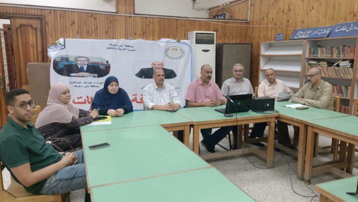 7900 طالب وطالبة يؤدون امتحانات الدور الثاني بالدبلومات الفنية داخل 18 لجنة ببني سويف