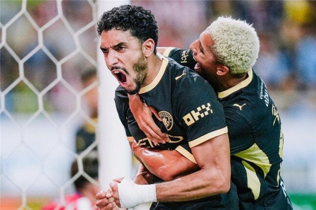 ماذا قال عمر مرموش بعد تألقه مع مانشستر سيتي أمام أتلتيكو مدريد؟