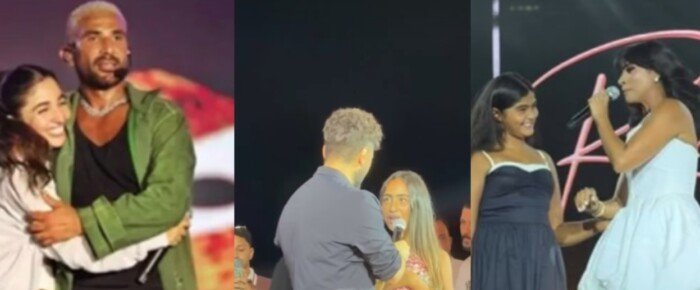 آخرهم روبي وأحمد سعد.. أبناء الفنانين يخطفون الأنظار في الحفلات والجمهور يتفاعل