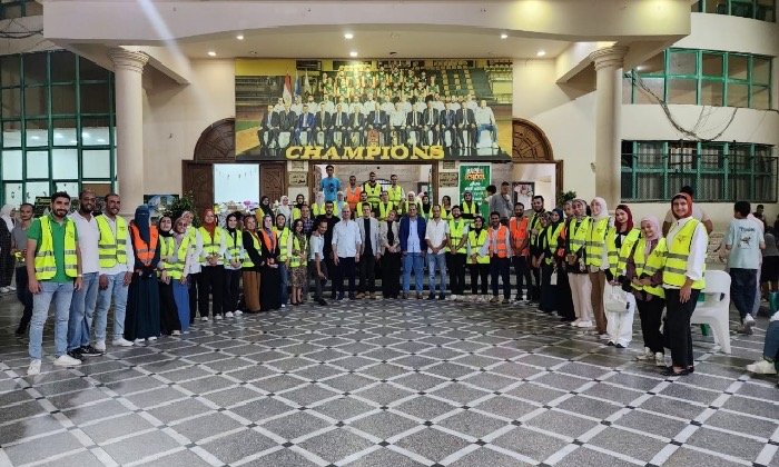 مدير صندوق مكافحة الإدمان يشارك أطفال وأسر الإسكندرية عرض «شاطر» التوعوي بنادي الاتحاد