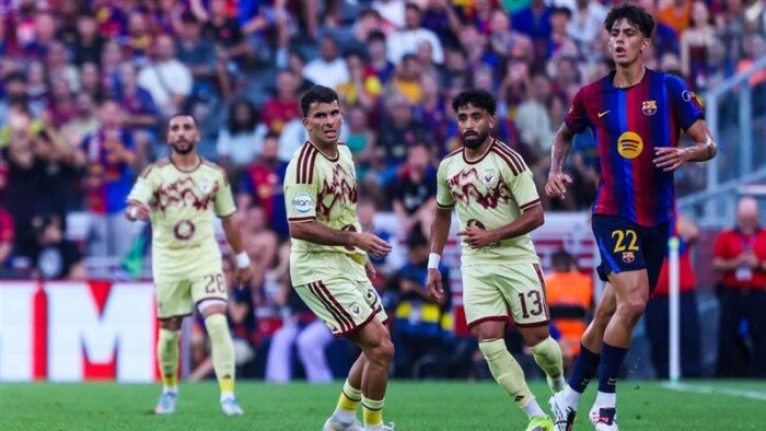 بأقدام زيزو.. الأهلي يقلص الفارق أمام برشلونة في كأس خوان جامبر «فيديو»