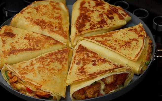 طريقة عمل كريب الفراخ في المنزل.. وصفة سهلة بطعم أشهر المطاعم