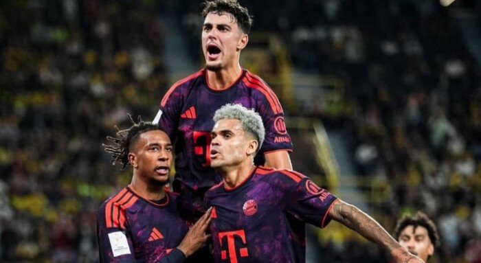 بايرن ميونخ يهزم بروسيا دورتموند ويتوج بكأس السوبر الألماني للمرة الـ12 في تاريخه