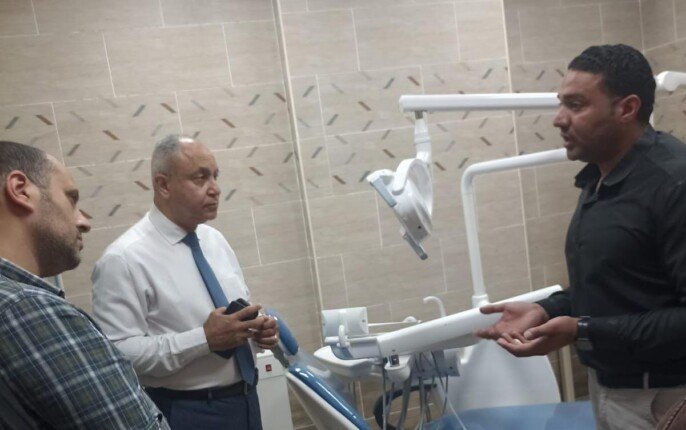 مدير «صحة القليوبية» يتفقد مستشفى العبور العام ويضع خطة عاجلة لبدء التشغيل