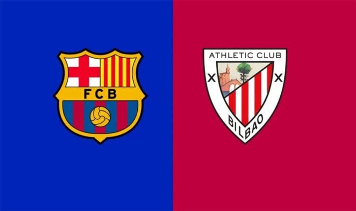 مشاهدة مباراة برشلونة أمام أتلتيك بلباو بث مباشر في الدوري الإسباني اليوم