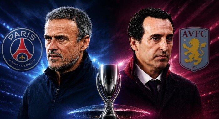 تاريخ مواجهات باريس سان جيرمان وأستون فيلا قبل موقعة كأس السوبر الأوروبي