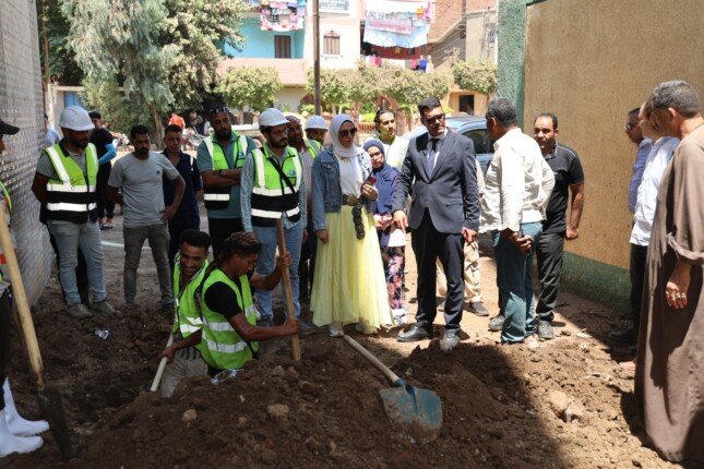 رئيس مياه القليوبية يوجه بالإسراع في إنهاء الوصلات المنزلية بالسيفا وفق الكود المصري