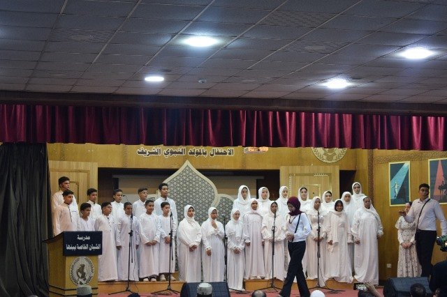 محافظ القليوبية ورئيس جامعة بنها يشهدان احتفال هيئة الشبان العالمية بالمولد النبوي الشريف