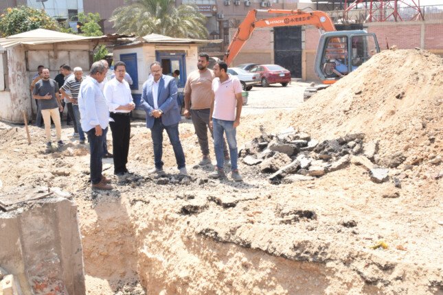 رئيس جامعة بنها يتفقد مشروعات التطوير والإنشاءات الجديدة بمجمع كليات كفر سعد