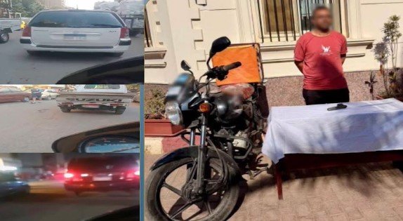 كشف حقيقة ادعاء عامل توصيل ملاحقته من سيارة تابعة للداخلية بالقاهرة