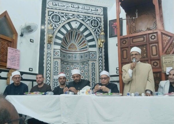 أمسية دينية احتفاءً بذكرى ميلاد خير الأنام في رحاب مسجد الشيخ مصطفى إسماعيل بالغربية