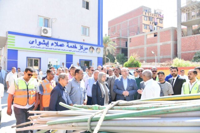 محافظ الفيوم: إجراءات قانونية رادعة حيال المتعدين على خطوط مياه الشرب وإحالتهم للنيابة العامة