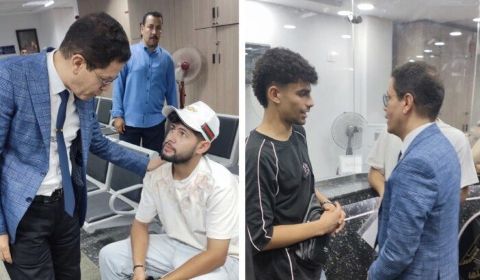 رئيس جامعة بنها يتابع انتظام العمل وسير التحويلات الإلكترونية بالإدارة العامة لشئون الطلاب