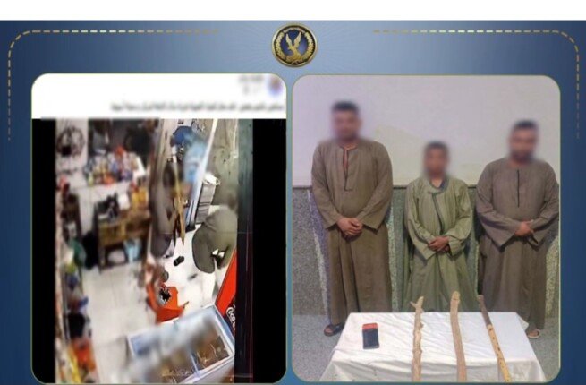 ضبط المتهمين بالتعدي على شخص بأسيوط والاستيلاء على ماكينة دفع الأموال