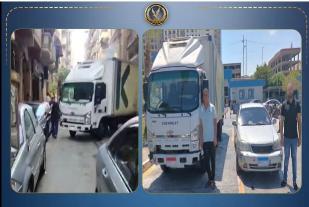 ضبط قائدي سيارتين تسببا في شلل مروري مؤقت بالإسكندرية