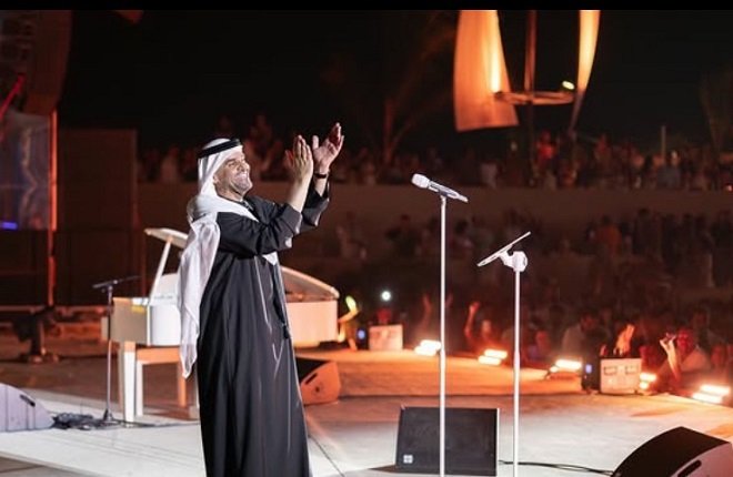 «غالية على قلبي».. حسين الجسمي يعرب عن حبه لمصر في حفله بالساحل الشمالي