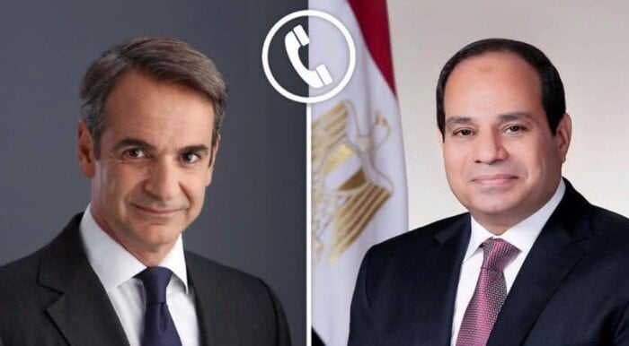 الرئيس السيسي يؤكد تضامن مصر الكامل مع اليونان في مواجهة تداعيات حرائق الغابات