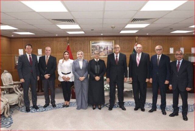 رئيس هيئة قضايا الدولة يستقبل رئيسة المجلس القومي للمرأة للتهنئة بتوليه منصبه الجديد