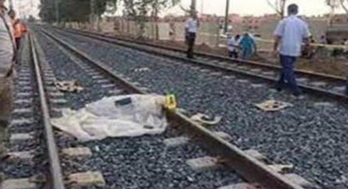 مصرع أم وطفلتها دهساً أسفل عجلات قطار داخل محطة قها بالقليوبية