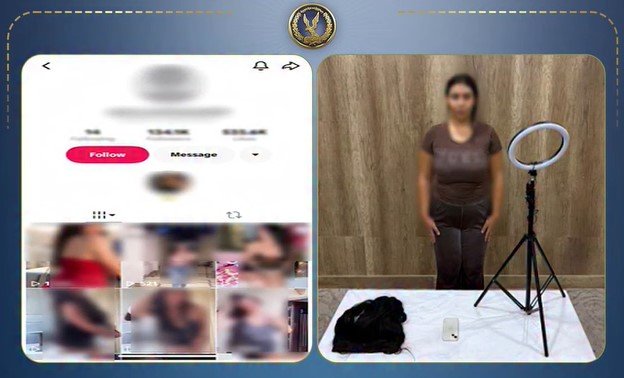 ضبط صانعة محتوى بتهمة نشر فيديوهات «خادشة»